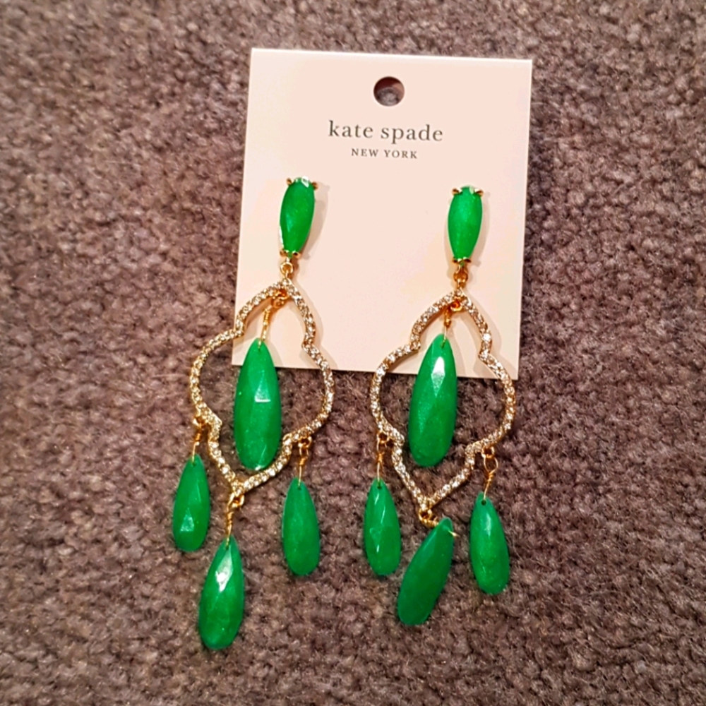 Kate Spade chandelier earrings
